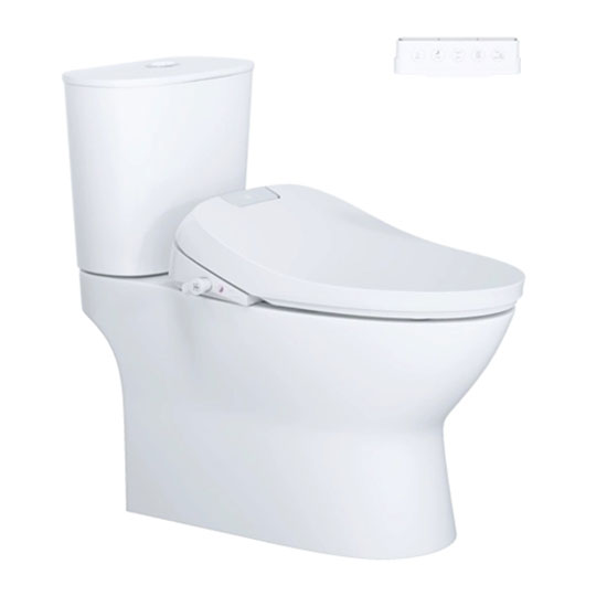 Bồn cầu Caesar CD1320+TAF610H nắp điện tử