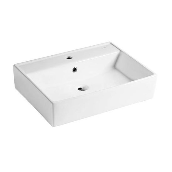 Chậu rửa lavabo Bravat C22137W-1-VN đặt bàn