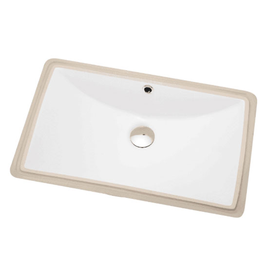 Chậu rửa lavabo Bravat C22346W-VN âm bàn