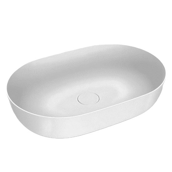 Chậu rửa lavabo Bravat C22465W-VN đặt bàn
