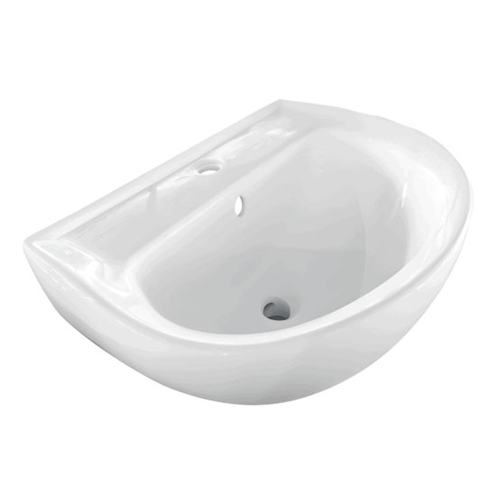 Chậu rửa lavabo Bravat CX22472W-1-VN treo tường