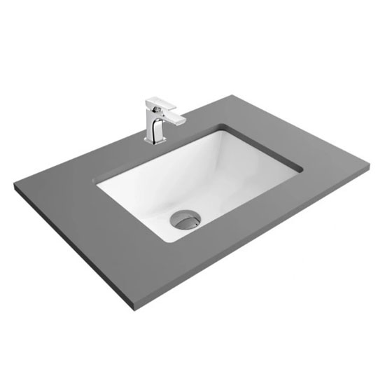 Chậu rửa Lavabo Viglacera TS1 âm bàn đá