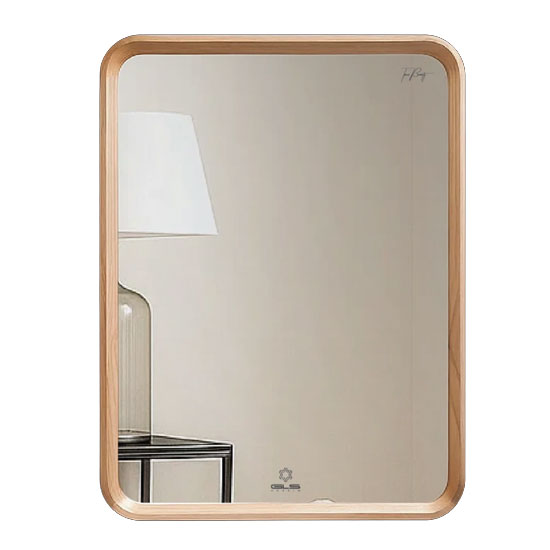 Gương phòng tắm GLS BF46R30 khung gỗ