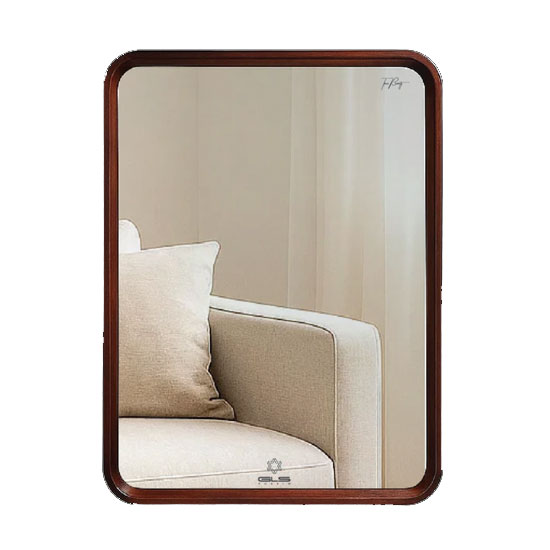 Gương phòng tắm GLS BF48R30 khung gỗ