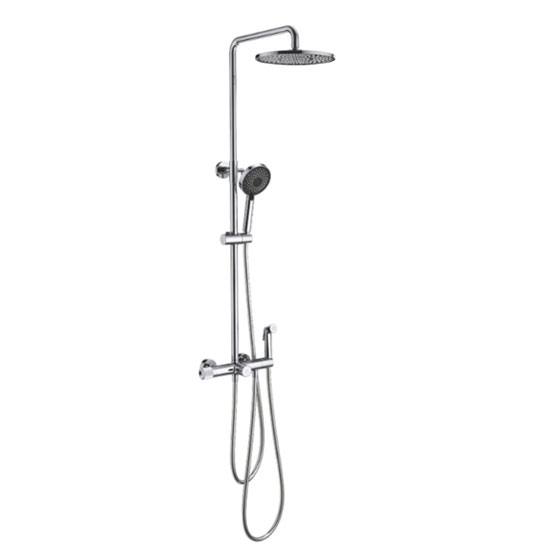 Sen cây tắm Bravat F6596728CP-A nóng lạnh