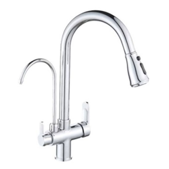 Vòi rửa bát Henry HR-V8012 3 đường nước