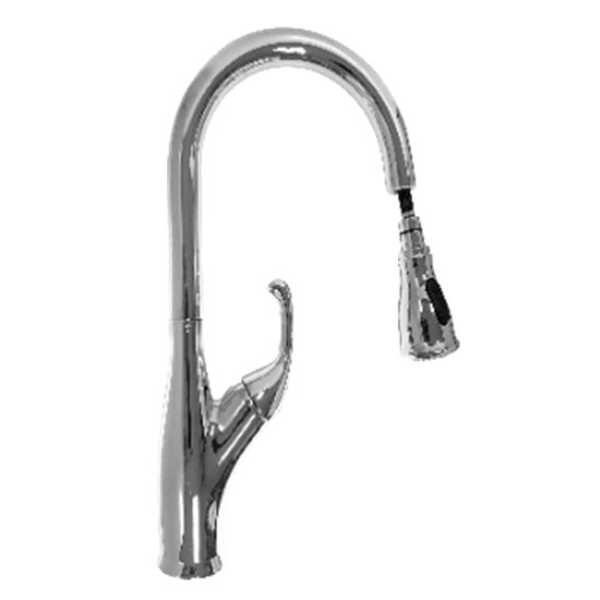 Vòi rửa bát Henry HR-VB845 nóng lạnh dây rút