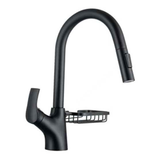 Vòi rửa bát Henry HR-VB8870 kệ xà phòng