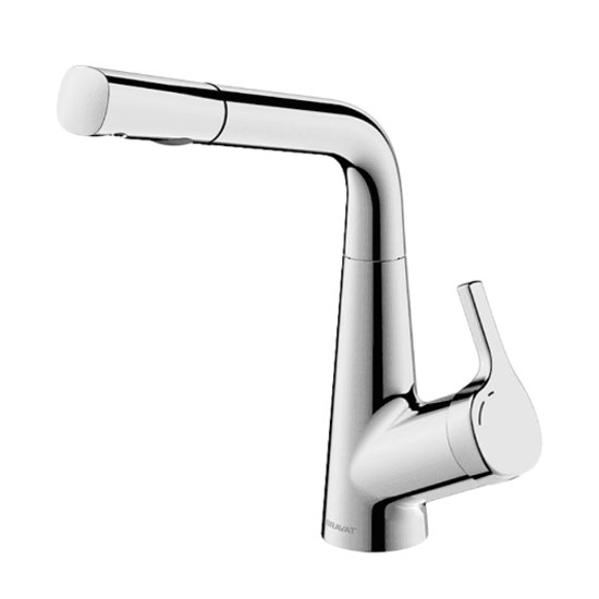 Vòi rửa lavabo Bravat F1372406CP-ENG nóng lạnh