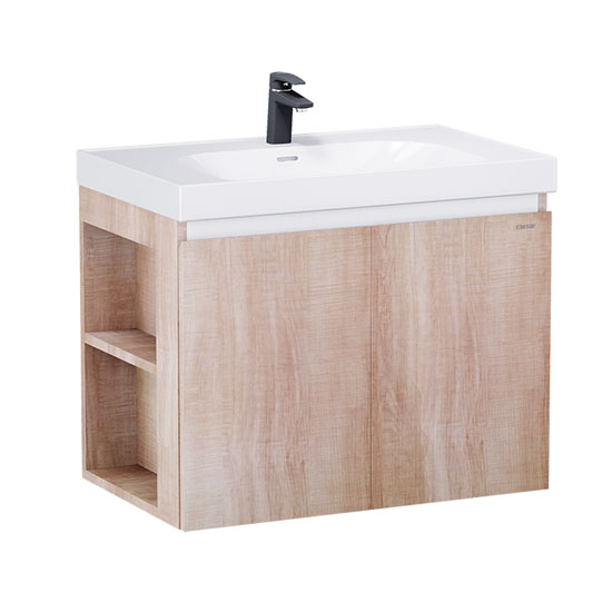Bộ tủ chậu lavabo Caesar LF5358+EH15358CLW7V