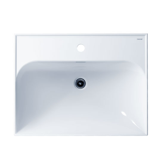 Chậu rửa lavabo Caesar LF5356 treo tường/đặt bàn