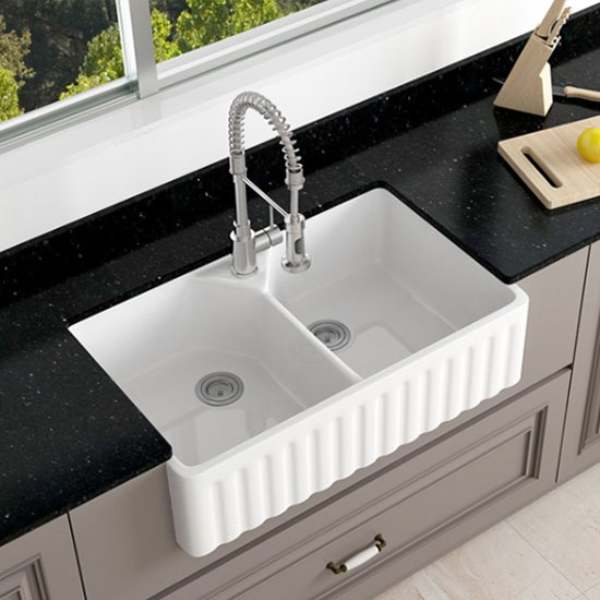 Chậu rửa bát Elimen KS05D-800 sứ cao cấp