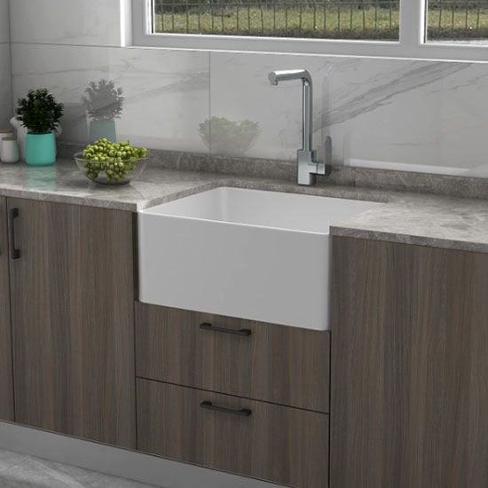 Chậu rửa bát Elimen UD-024 sứ cao cấp