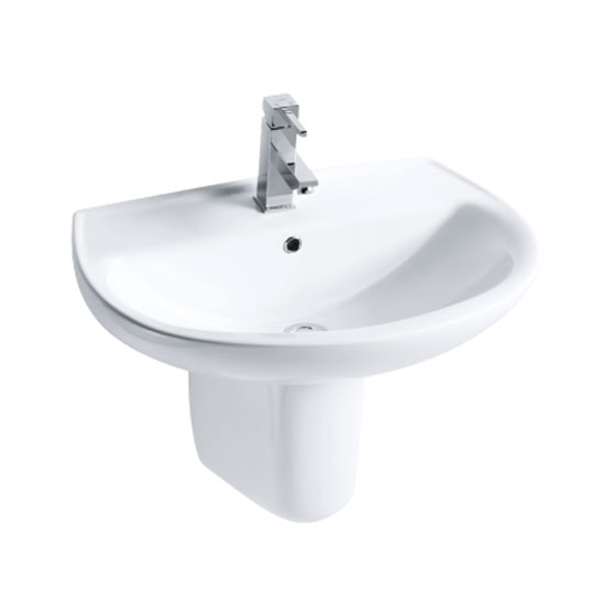 Chậu rửa lavabo Elimen VT500-VT501/P2171 treo tường