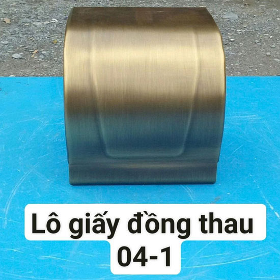 Lô giấy vệ sinh 04-1 HN đồng thau
