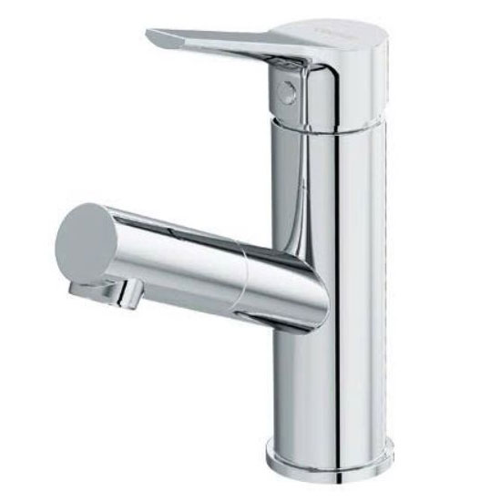 Vòi rửa lavabo Caesar B190C lạnh dây rút
