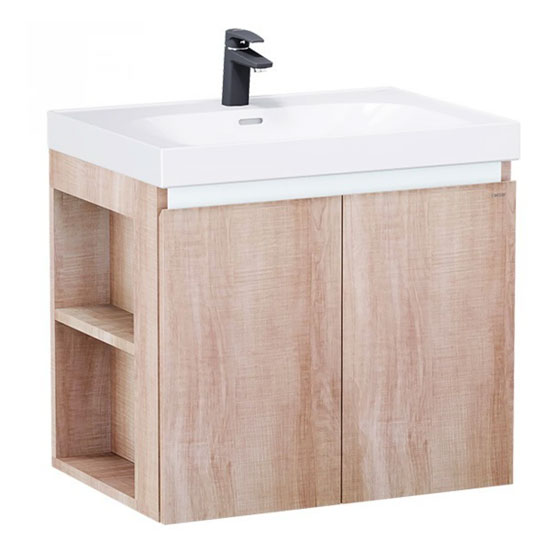 Bộ tủ chậu lavabo Caesar LF5357+EH15357CLW7V