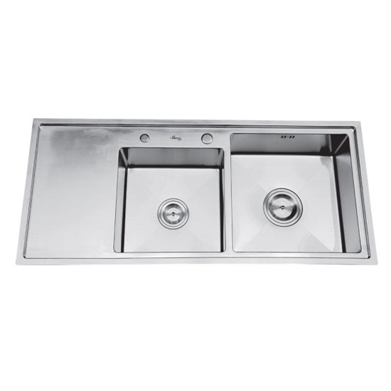 Chậu rửa bát BANCOOT 209BRT 2 hố có bàn