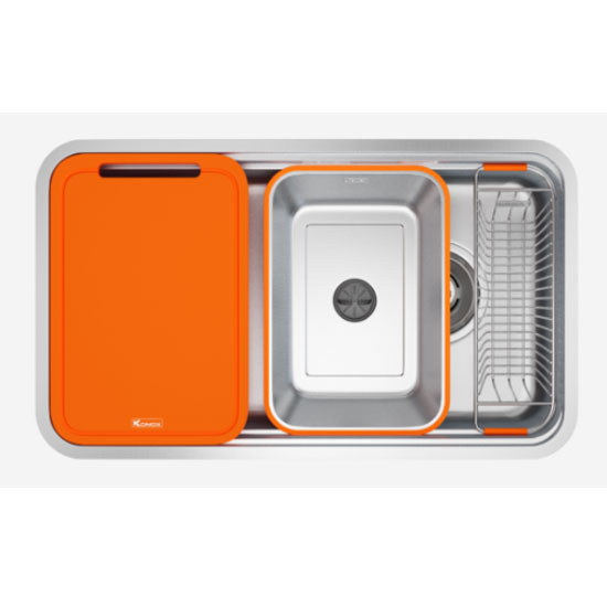 Chậu rửa bát Konox Tari Smart 8047