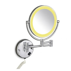 Gương trang điểm Sewo 321005W màu trắng mạ crom