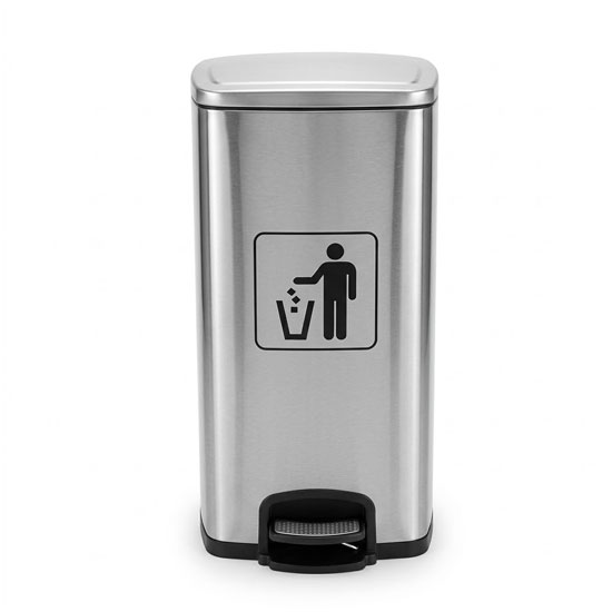 Thùng đựng rác inox A3NMA-30L