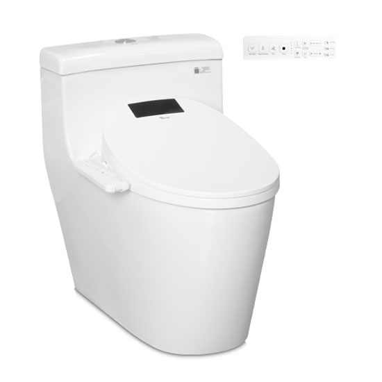 Bồn cầu Ecod EB088 nắp rửa EBN1807