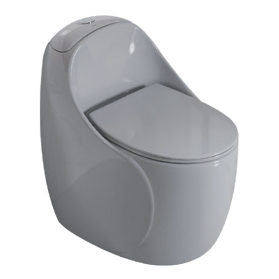 Bồn cầu trứng Ecod EB090-GR màu xám
