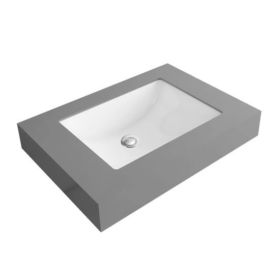 Chậu rửa lavabo Viglacera US1 âm bàn