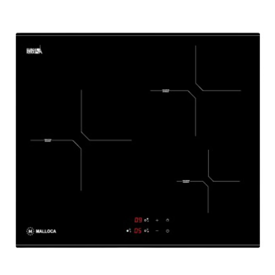 Bếp từ Malloca MH03IN 3 vùng nấu