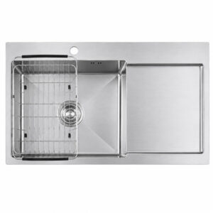 Chậu rửa bát Caesar KSH21H082SX 1 hố