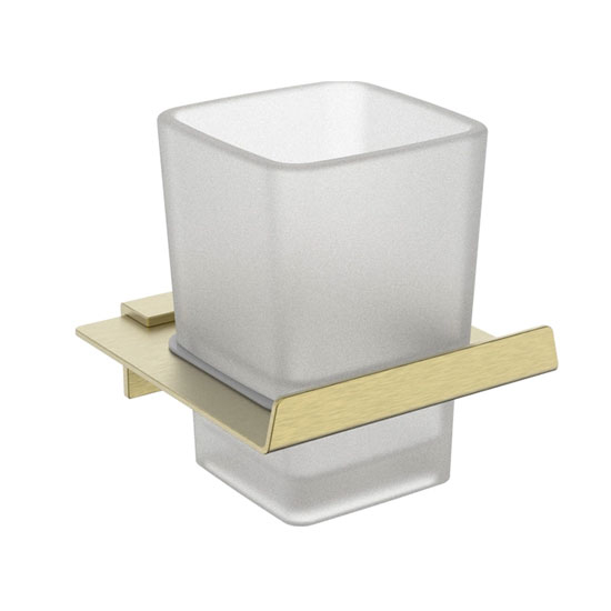 Kệ cốc đánh răng EcoBath EC211-10BG màu vàng