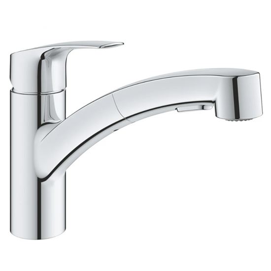 Vòi rửa bát nóng lạnh Grohe 30305001 Eurosmart OHM dây rút