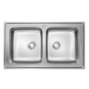 Chậu rửa bát 2 hố Konox European sink Premium KS8650 2B