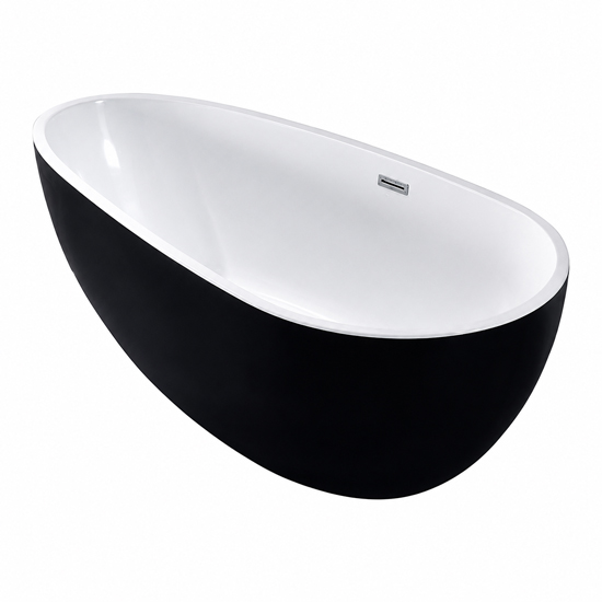 Bồn tắm SW Dauer SW-3005W màu đen dài 1m7