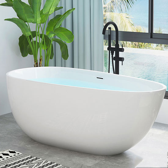Bồn tắm SW Dauer SW-3005W kích thước 1m7 Bồn tắm SW Dauer SW-3005W kích thước 1m7