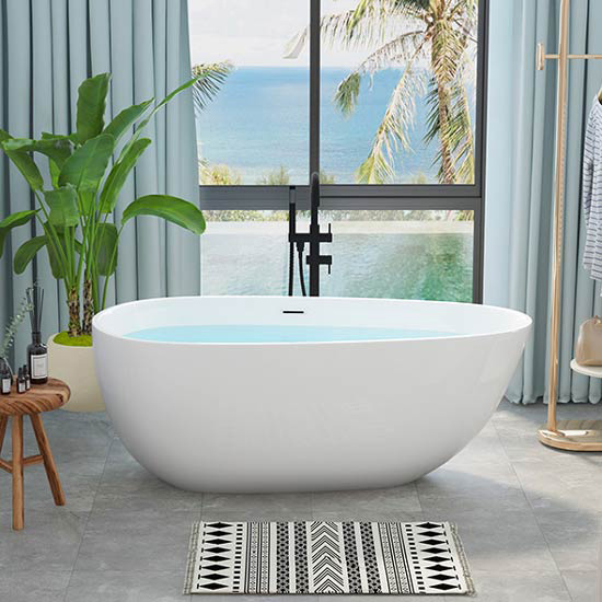 Bồn tắm SW Dauer SW-3005W kích thước 1m7 Bồn tắm SW Dauer SW-3005W kích thước 1m7