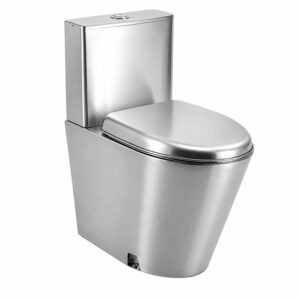 Bồn cầu inox SW Dauer SW398 xả nhấn