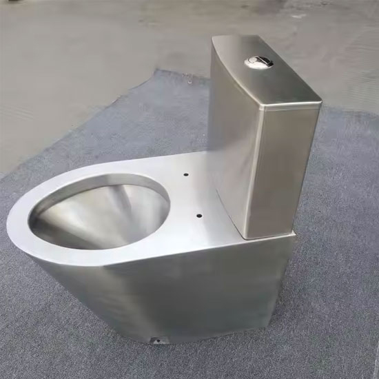 Bồn cầu inox SW Dauer SW598 xả nhấn Bồn cầu inox SW Dauer SW598 xả nhấn