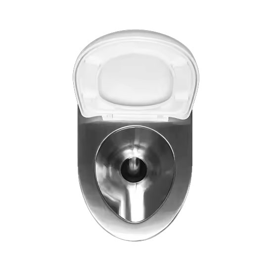 Bồn cầu inox SW Dauer SW602 thoát ngang Bồn cầu inox SW Dauer SW602 thoát ngang