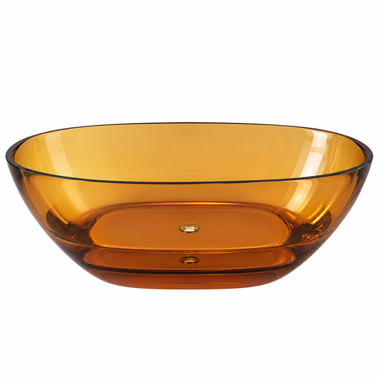 Bồn tắm SW Dauer SWT-1007 đá xuyên sáng màu nâu hổ phách