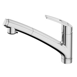 Vòi rửa bát Konox Kira Chrome dây rút
