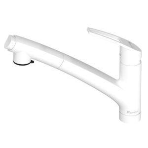 Vòi rửa bát Konox Kira White dây rút