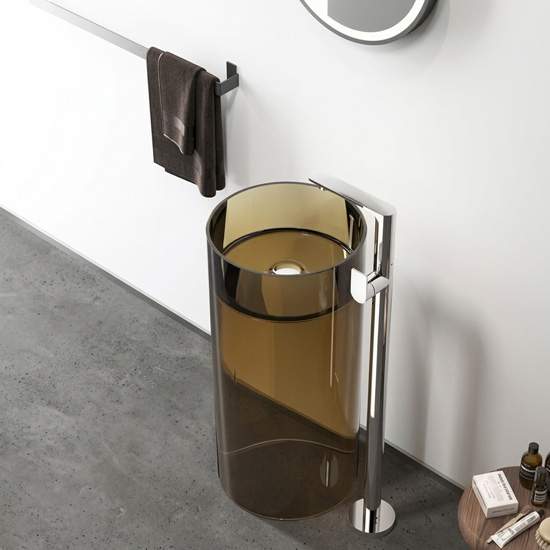 Chậu rửa lavabo SW Dauer SW12708 đá xuyên sáng