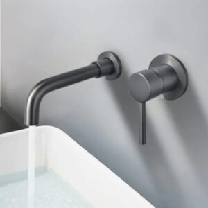 Vòi lavabo âm tường ghi xám Miken MKV-600003GR