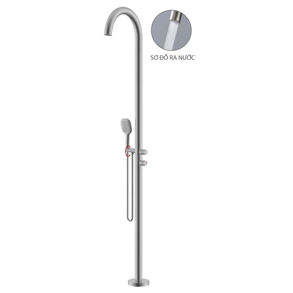 Sen cây tắm tráng bể bơi SW Dauer SWH07 Sen cây tắm tráng bể bơi SW Dauer SWH07