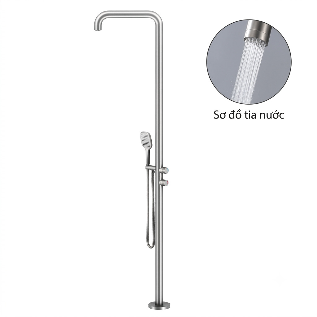 Sen cây tắm tráng bể bơi SW Dauer SWH11