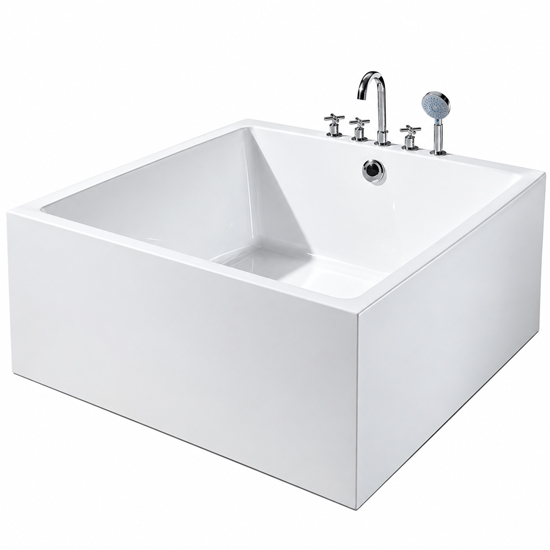 Bồn tắm SW Dauer SWD-1008 kiểu vuông chất liệu Acrylic