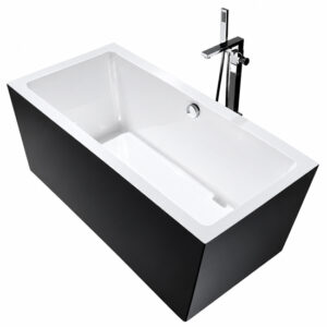 Bồn tắm SW Dauer SWD-1009 màu đen chất liệu nhựa Acrylic