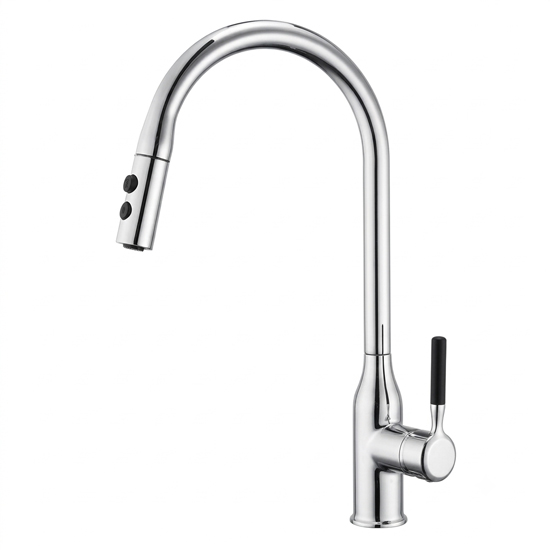 Vòi rửa bát SW Dauer SW7601 nóng lạnh dây rút
