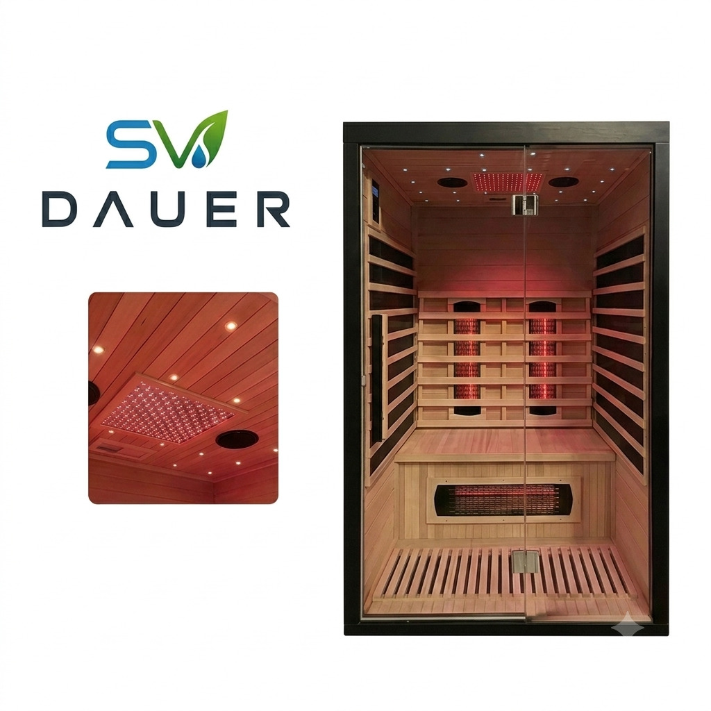 Phòng xông hơi khô WS Dauer WS – HQS08 hồng ngoại